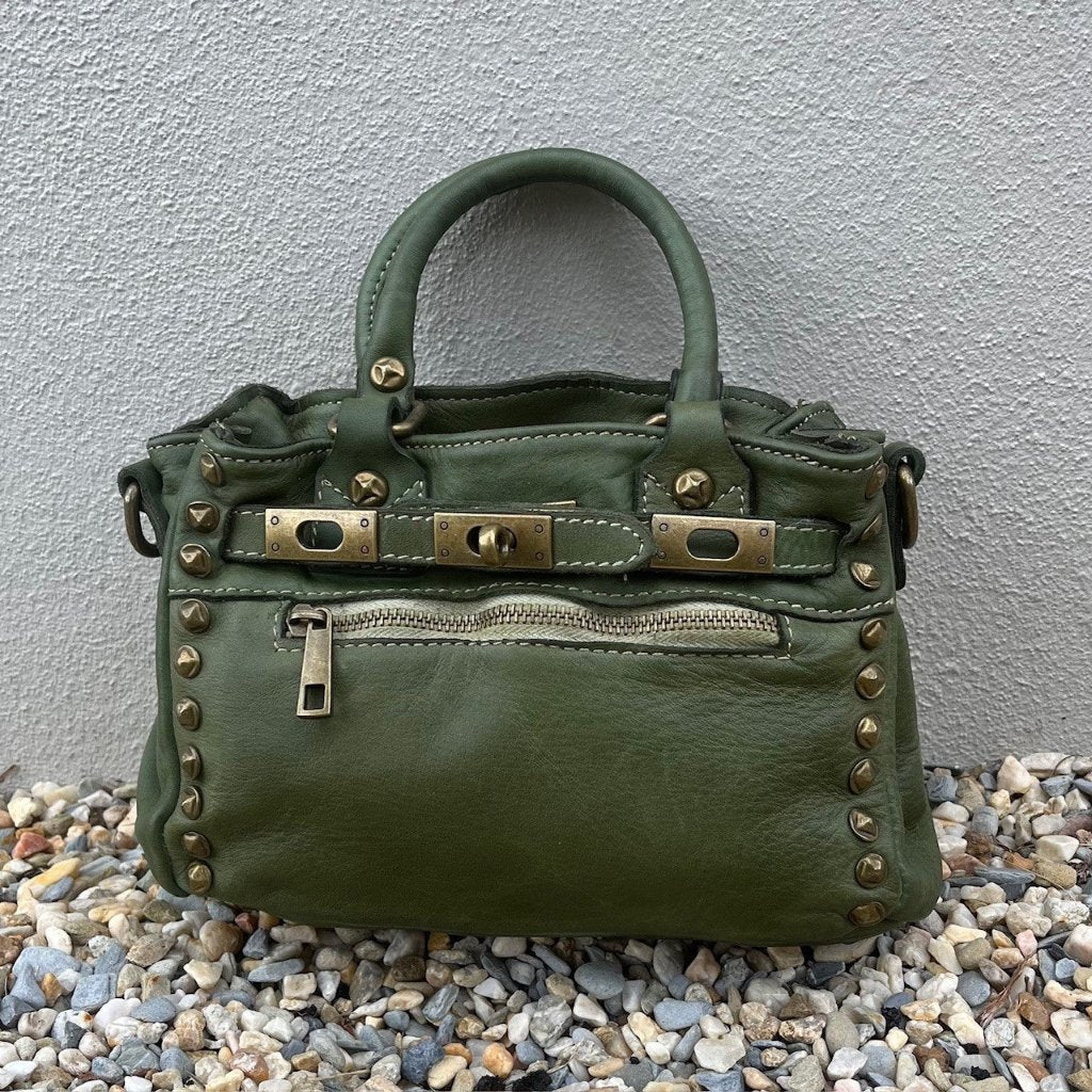 Anna vintage bag in olive