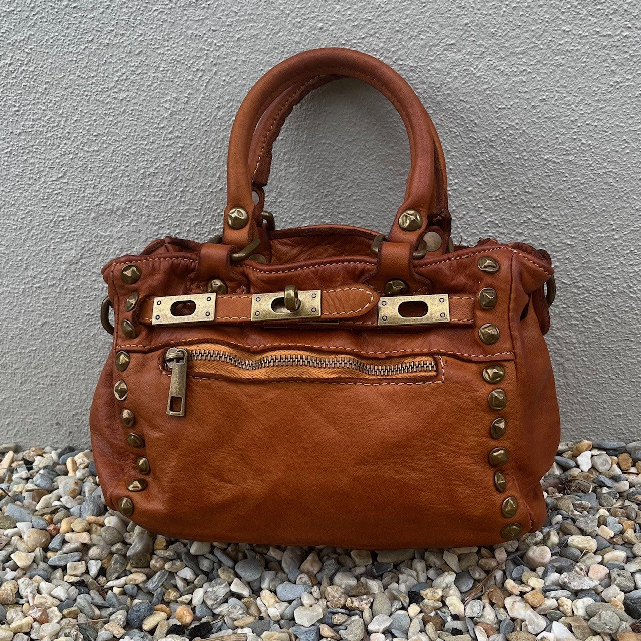 Anna vintage bag in olive